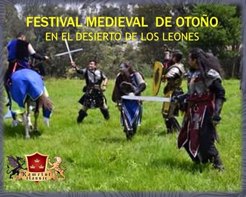 Gran Festival Medieval de Otoño de KAMELOT EL CASTILLO DEL REY en el ex convento del Desierto de los Leones