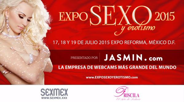 El pasado 8 de abril, fue anunciada la edición 2015 de la Expo Sexo y Erotismo que este año es patrocinada por JASMIN.COM la empresa de web cams mas g...