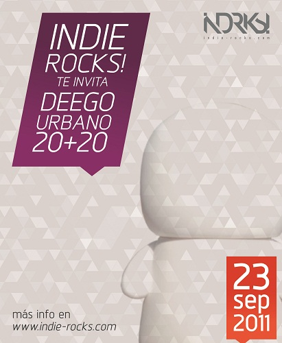 Viernes 23 de septiembre 2011
INDIE ROCKS! INVITA

La ciudad de México es sede del mayor evento de arte público y art toy más importante y único en...