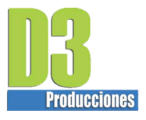 D3 PRODUCCIONES - Patrocinador Oficial